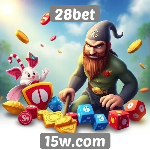 Análise da diversidade de jogos disponíveis no 28bet